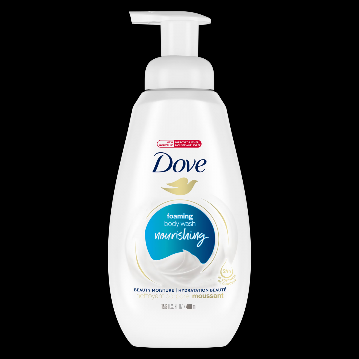 Dove Instant Foaming Body Wash Deep Moisture